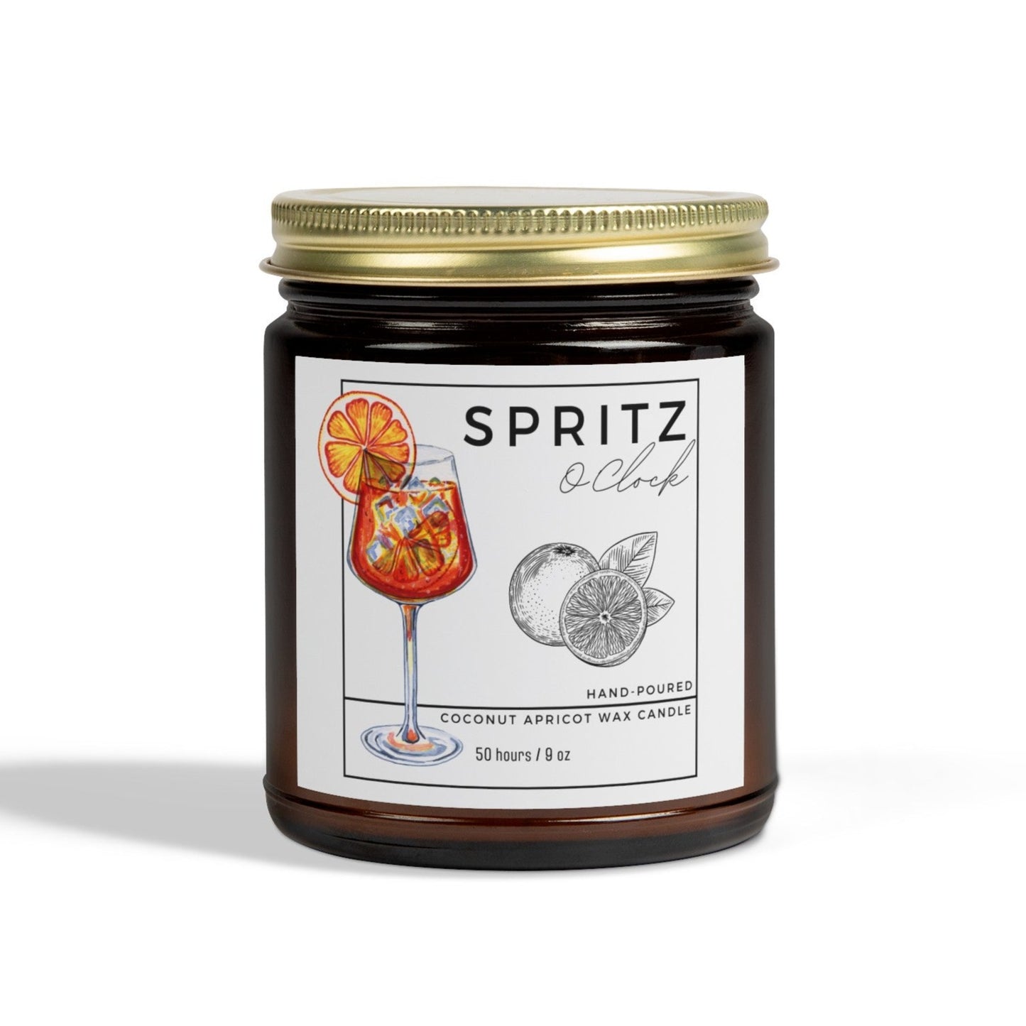 Spritz O'Clock Hand-poured Candle