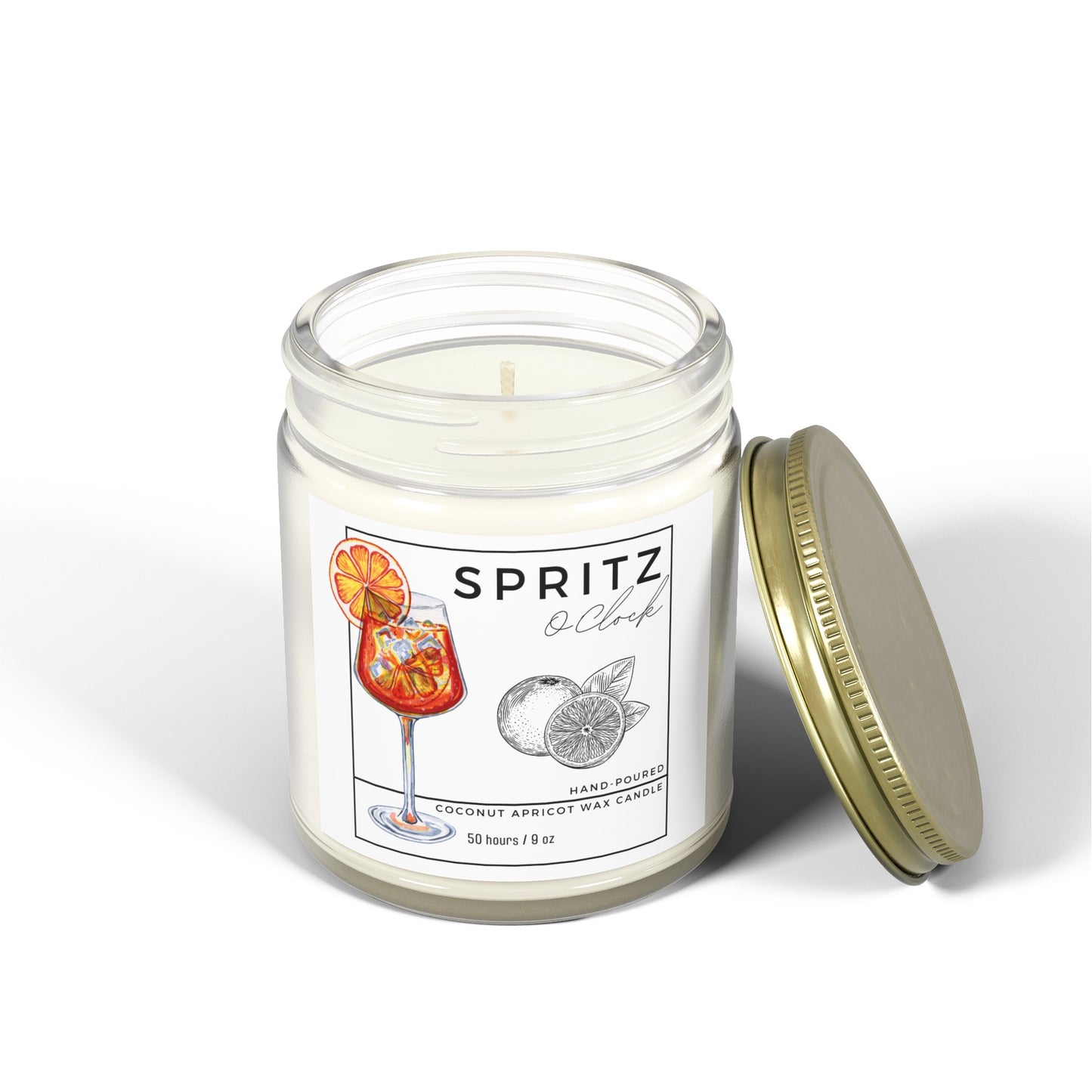 Spritz O'Clock Hand-poured Candle