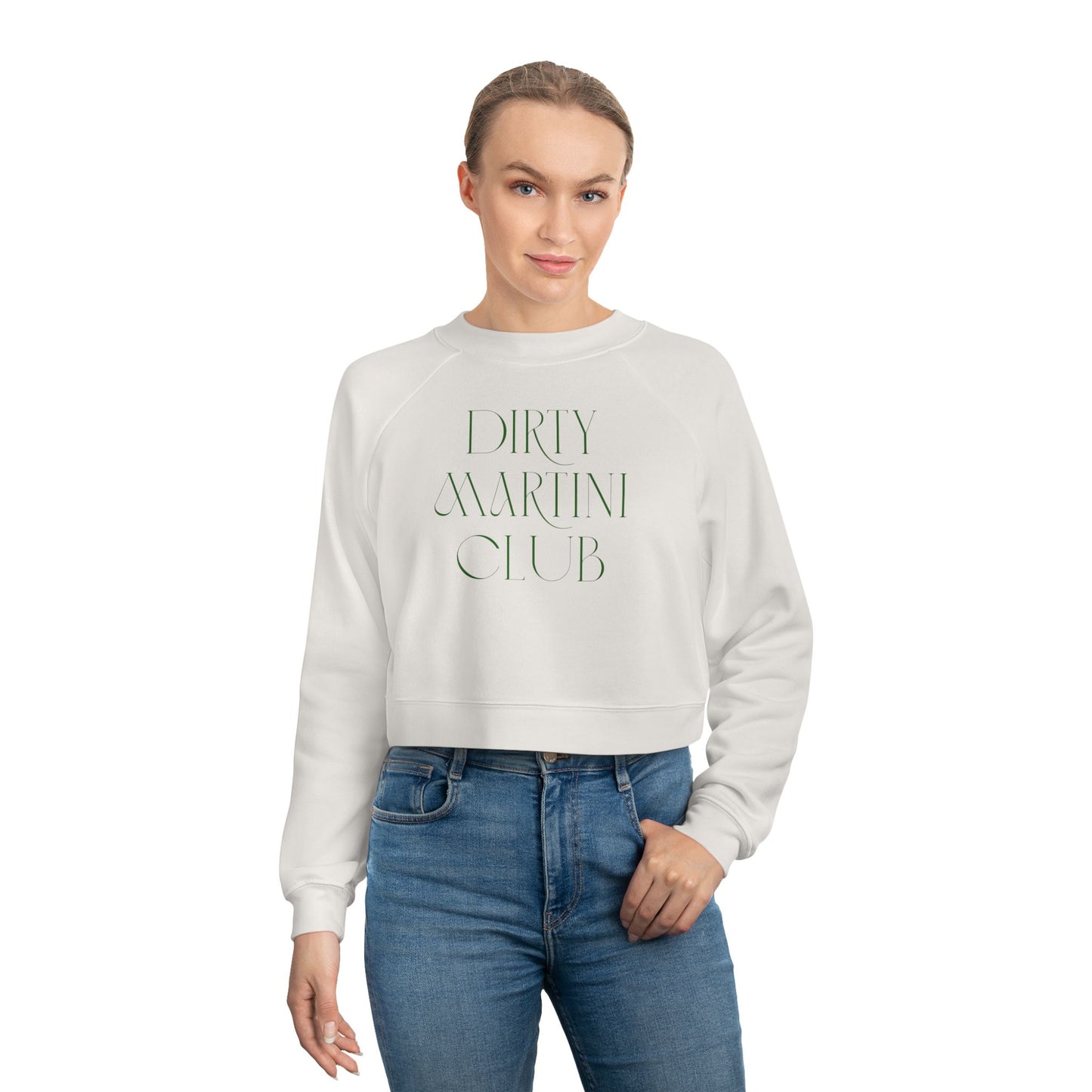 Dirty Martini Club Cropped Sweatshirt