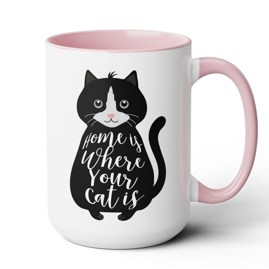 Home Is Where Your Cat Is Mug