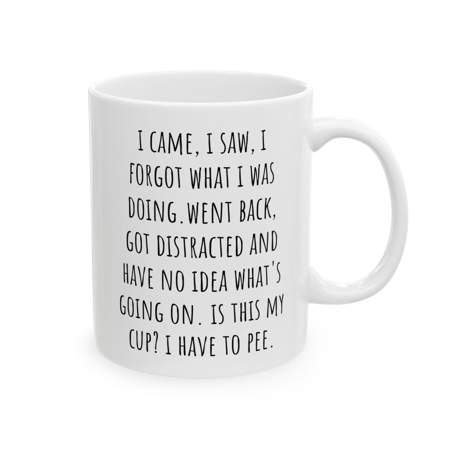 I Came, I Saw, I Forgot What I was Doing Coffee Mug