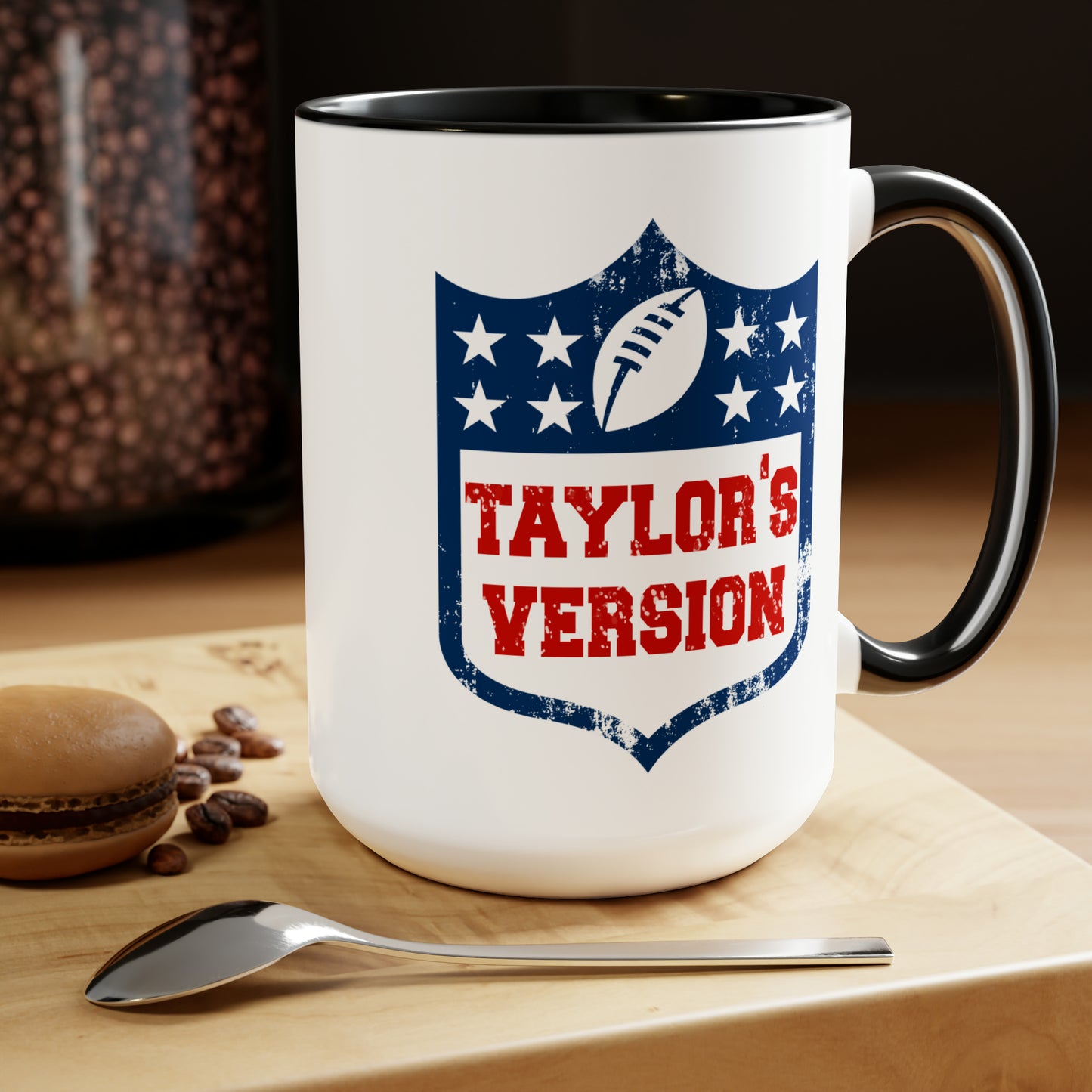 Taylor's Football Mug 15 oz