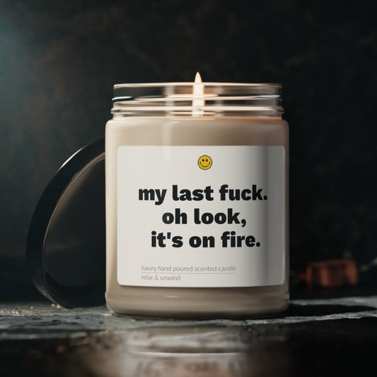 My Last F Candle