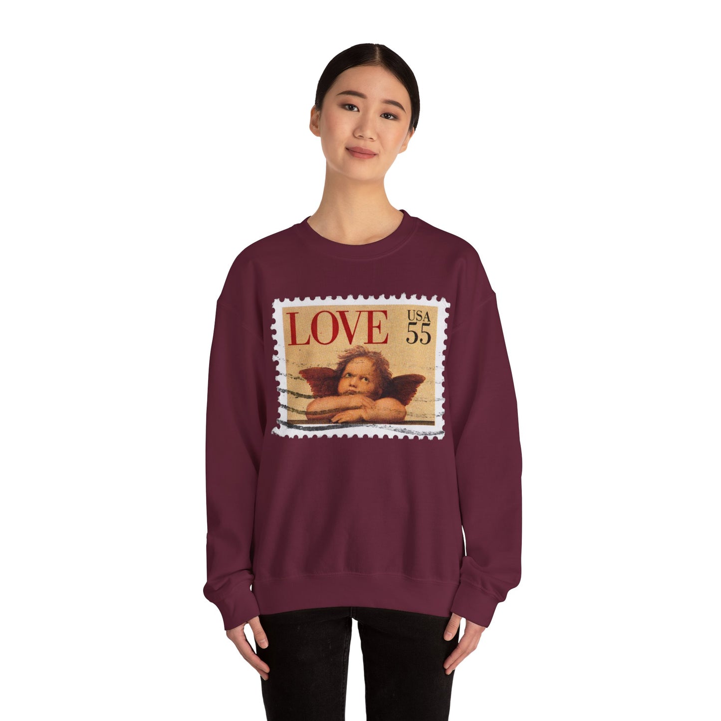 Vintage Love Stamp Sweatshirt