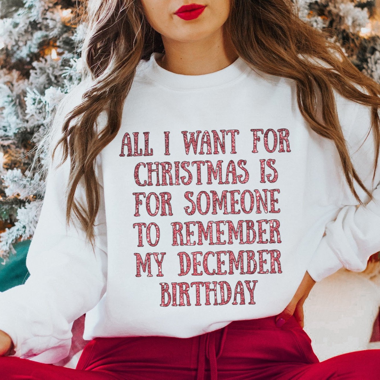 December Birthday Sweatshirt