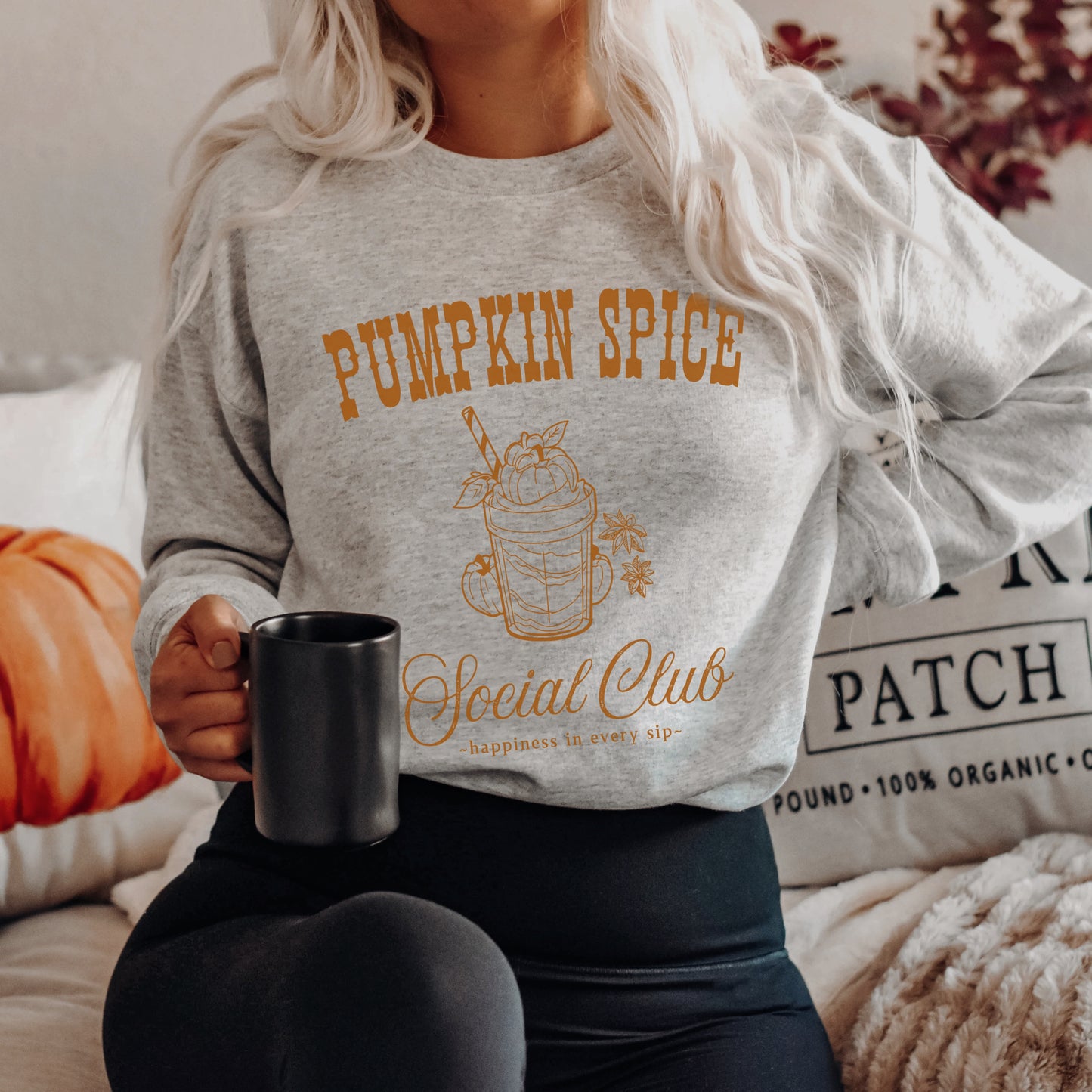 Pumpkin Spice Social Club Sweatshirt