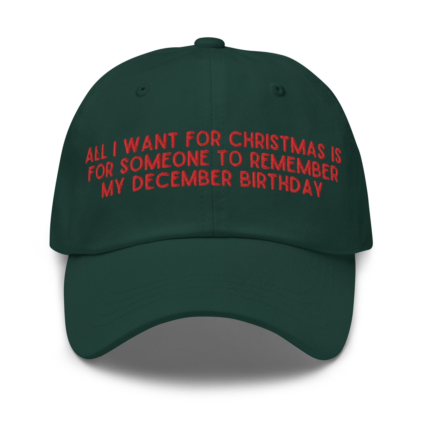 December Birthday Hat