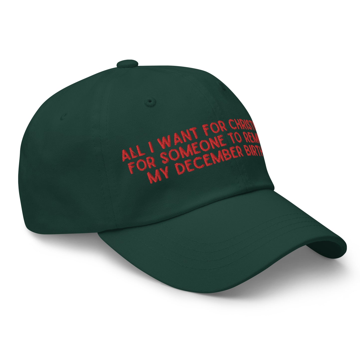 December Birthday Hat