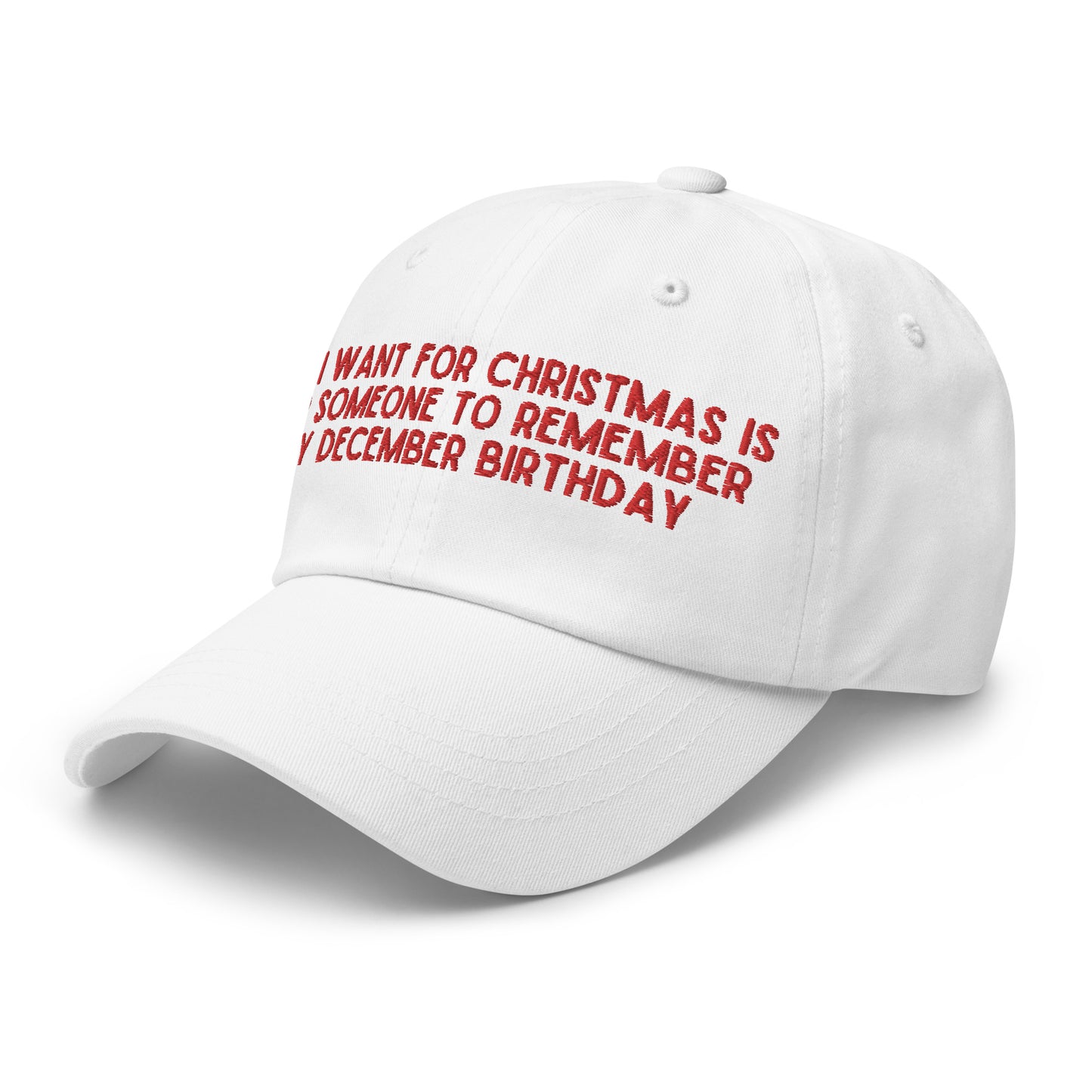 December Birthday Hat