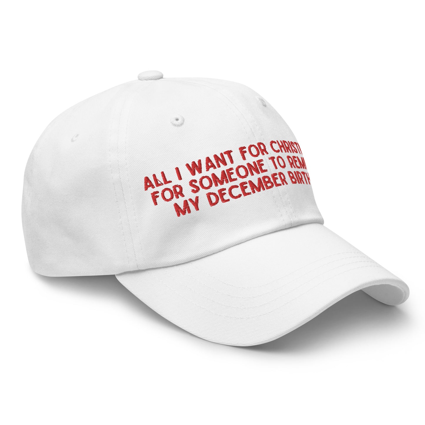 December Birthday Hat