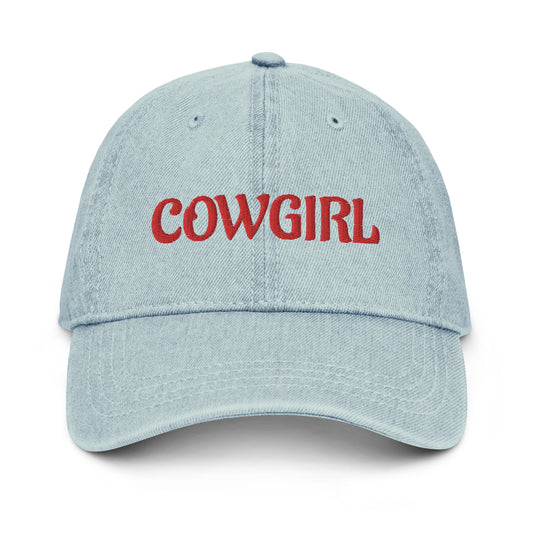 Cowgirl Denim Hat