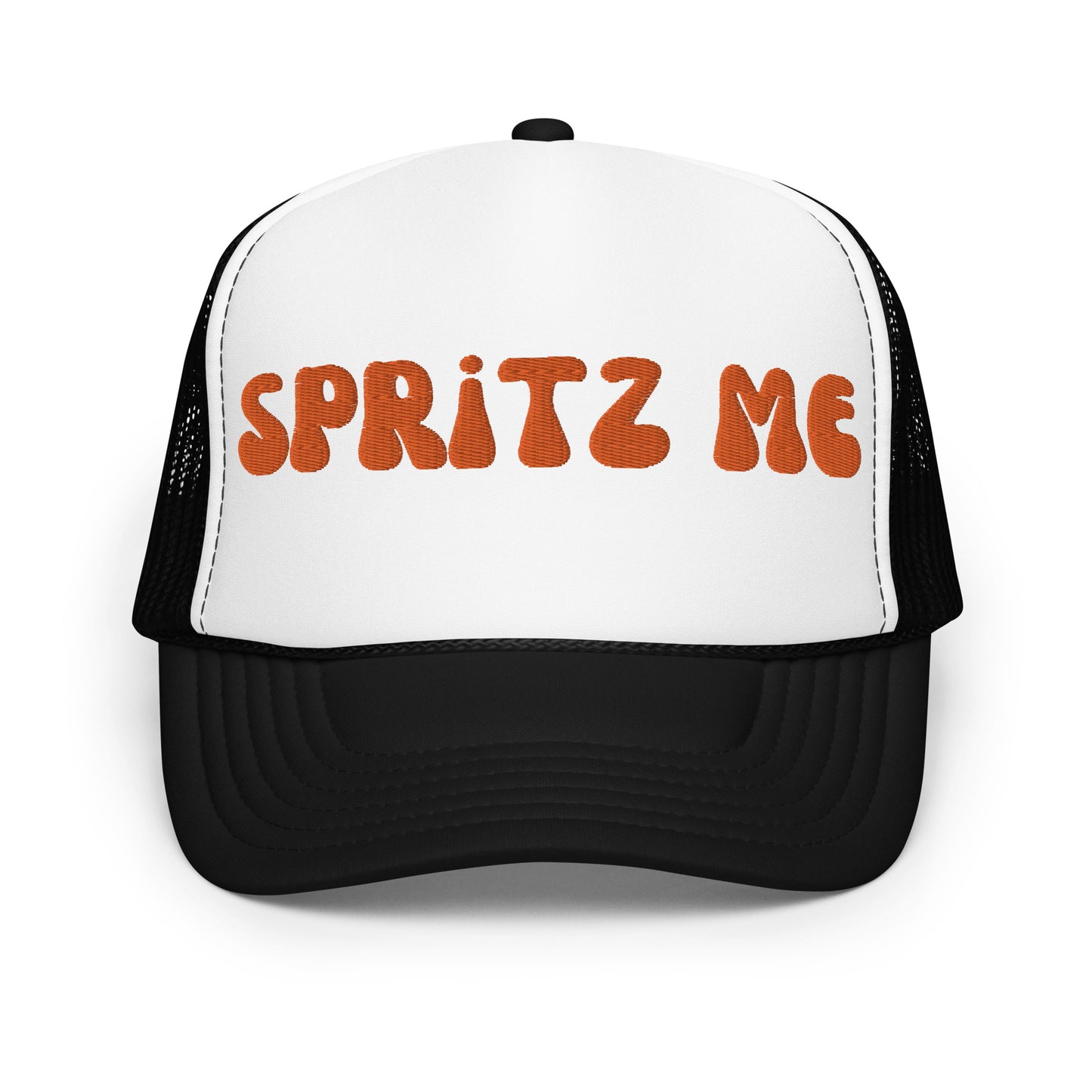 Spritz Me 3D Puff Embroidered Trucker Hat