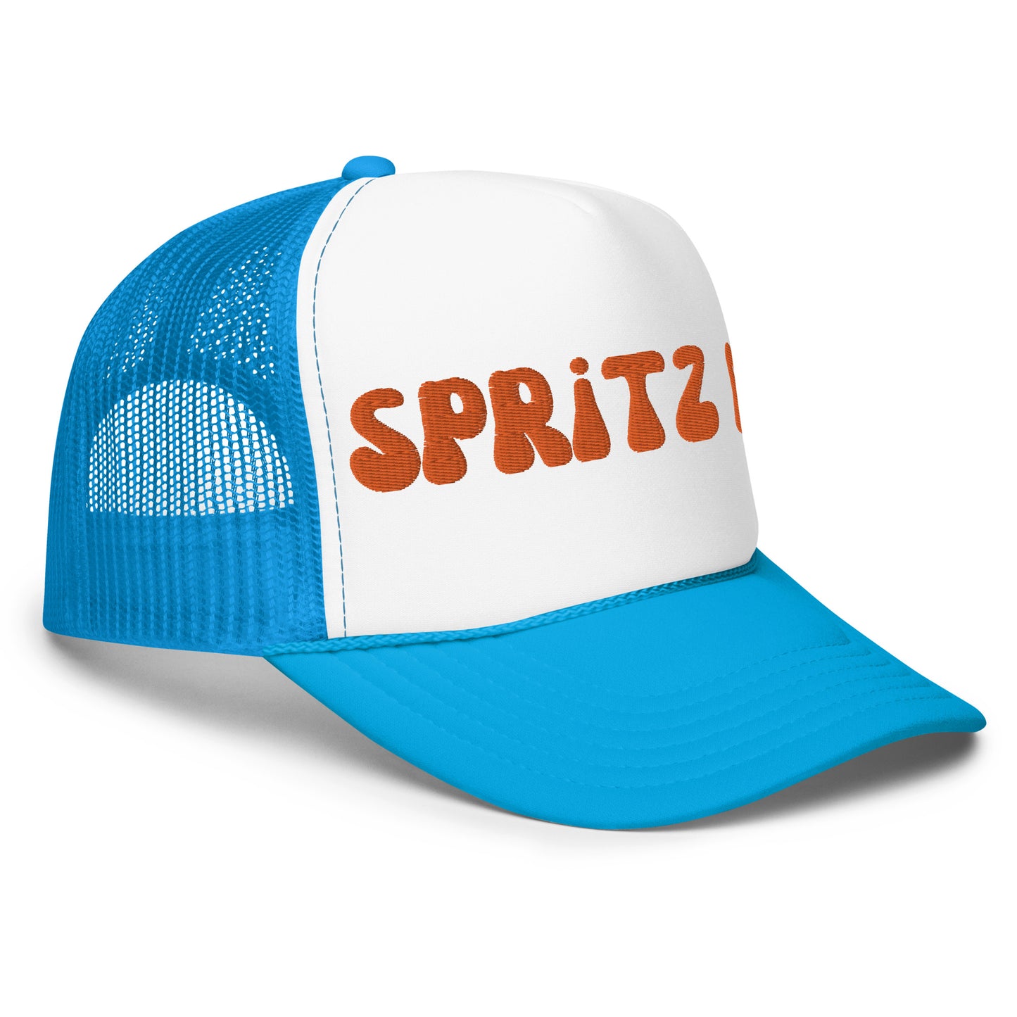 Spritz Me 3D Puff Embroidered Trucker Hat