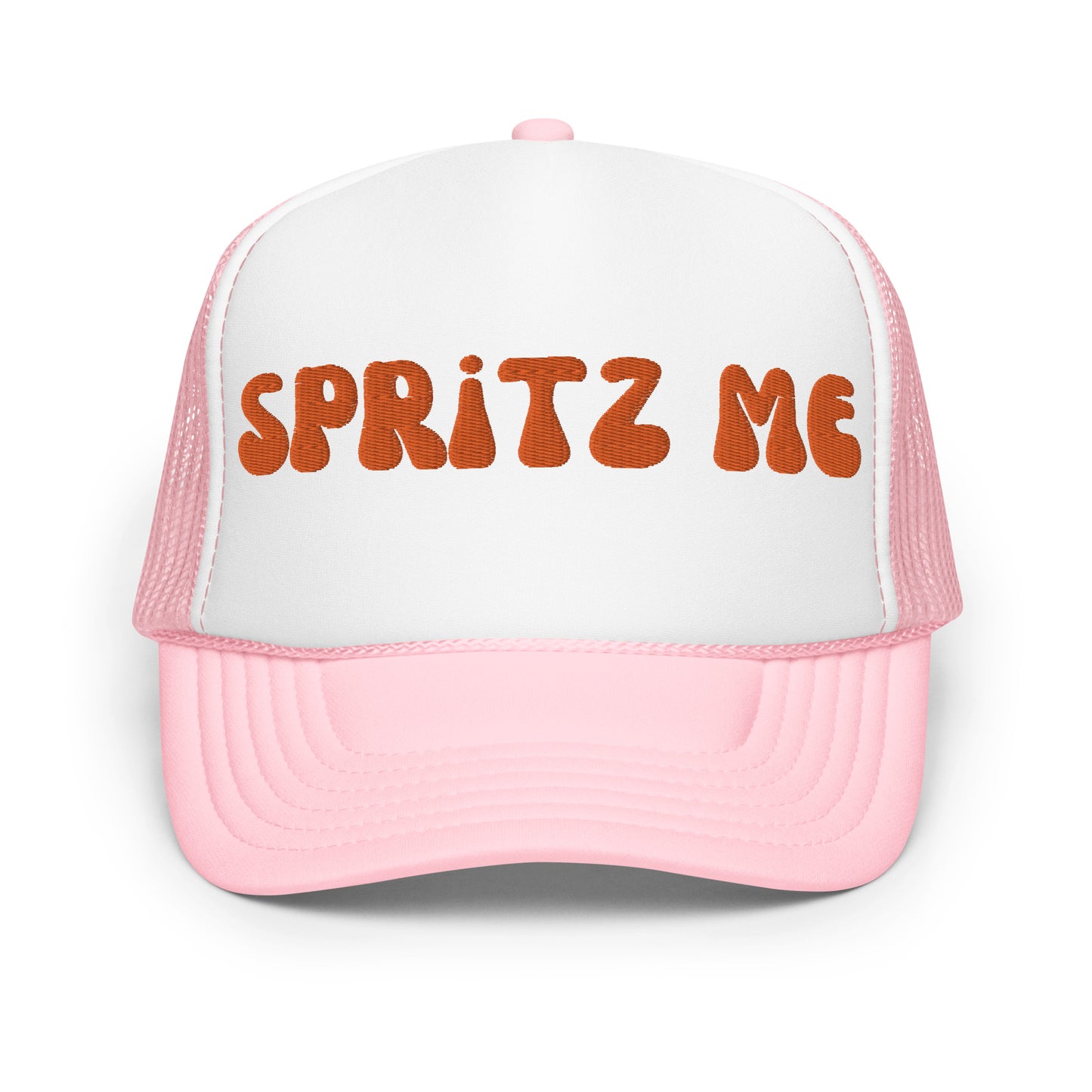 Spritz Me 3D Puff Embroidered Trucker Hat