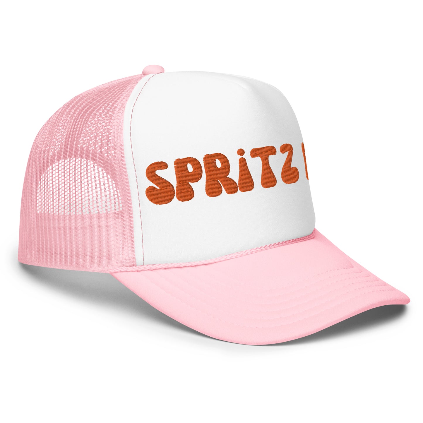 Spritz Me 3D Puff Embroidered Trucker Hat