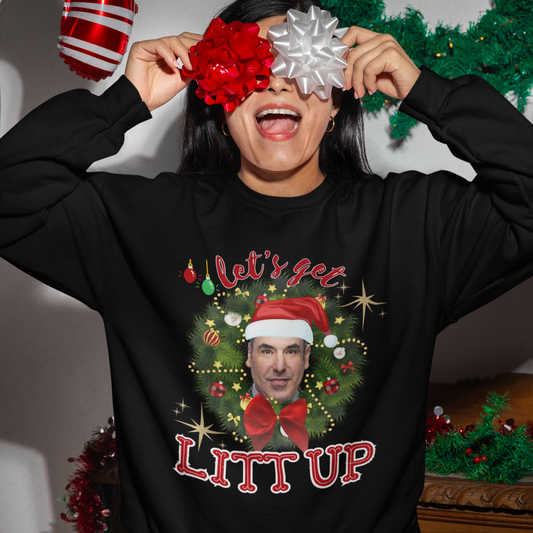 Litt Up Christmas Sweatshirt