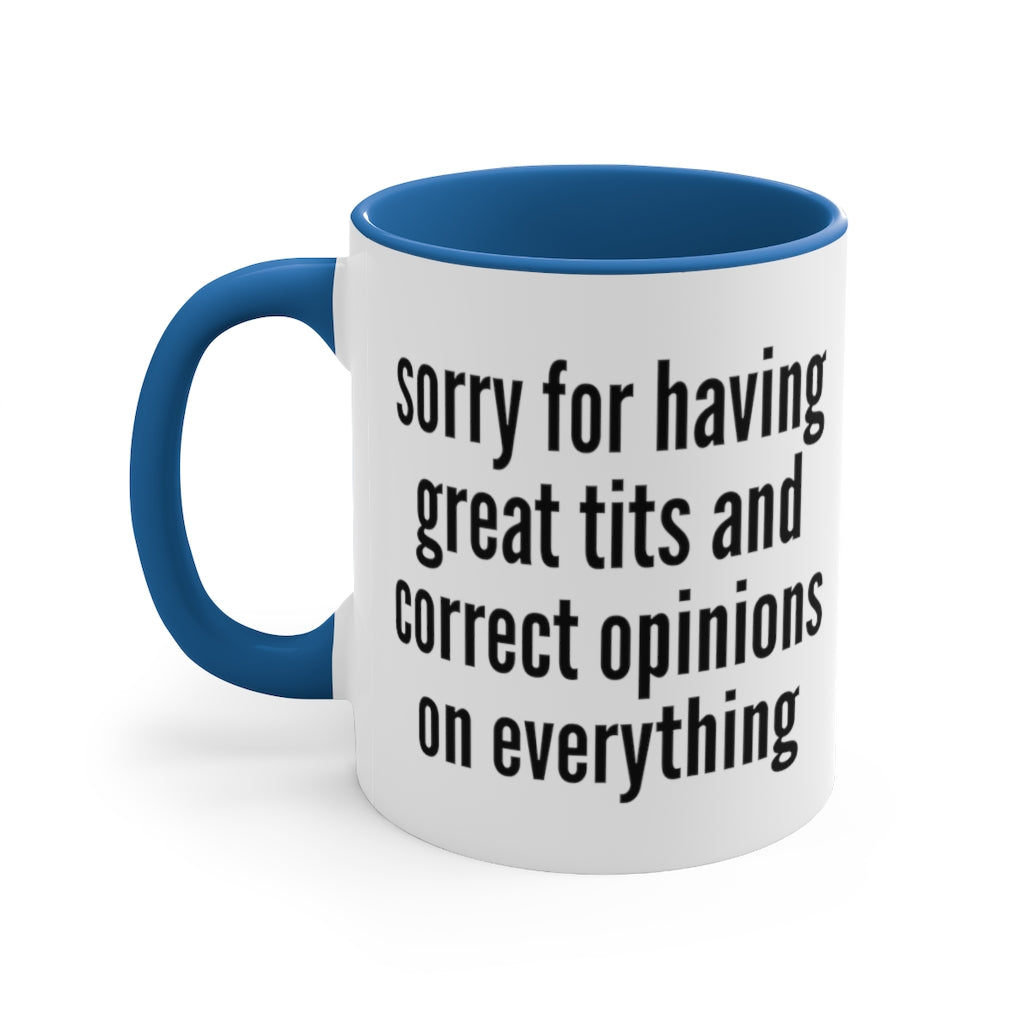 Great Tits Correct Opinions Mug
