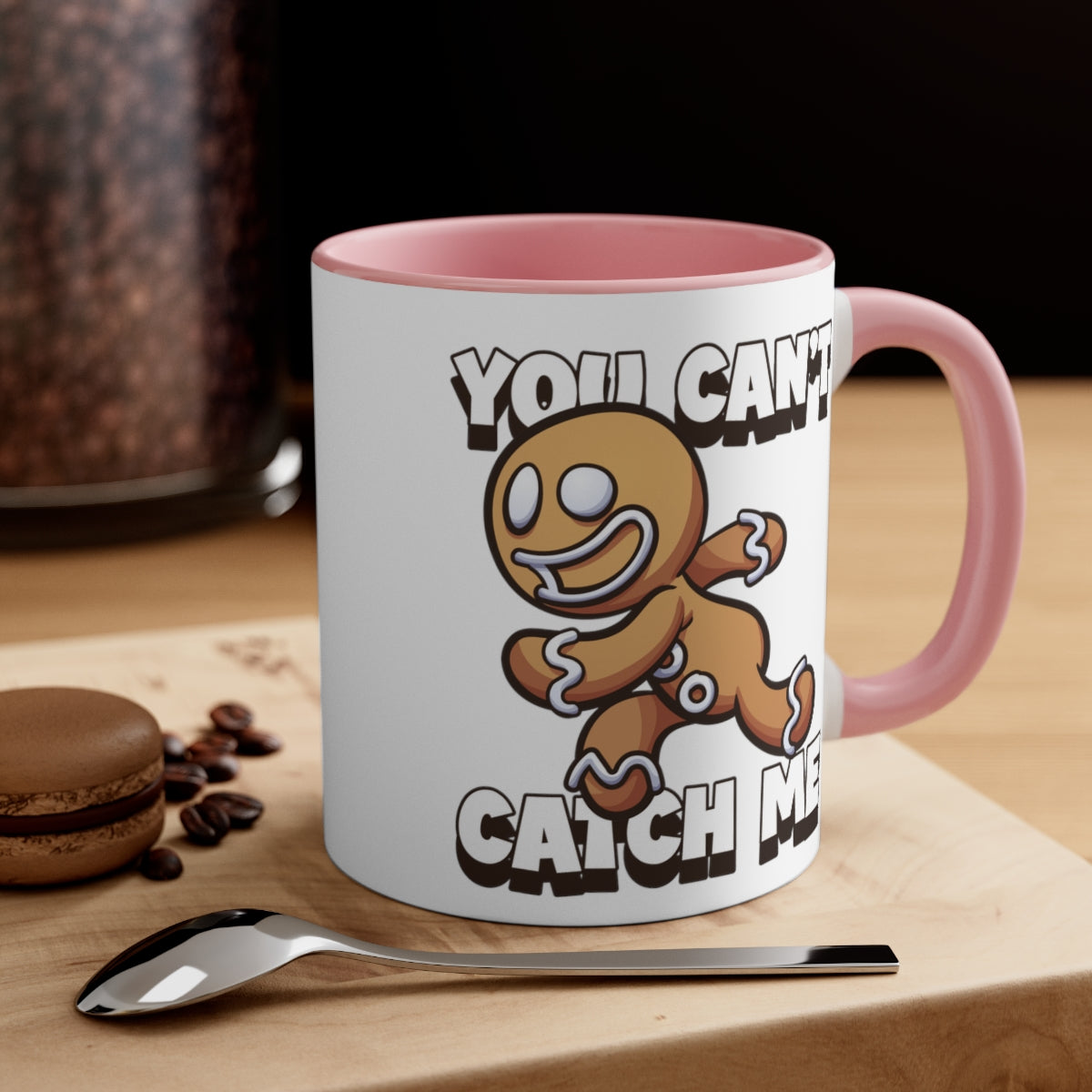 You Can't Catch Me Gingerbread Man Mug