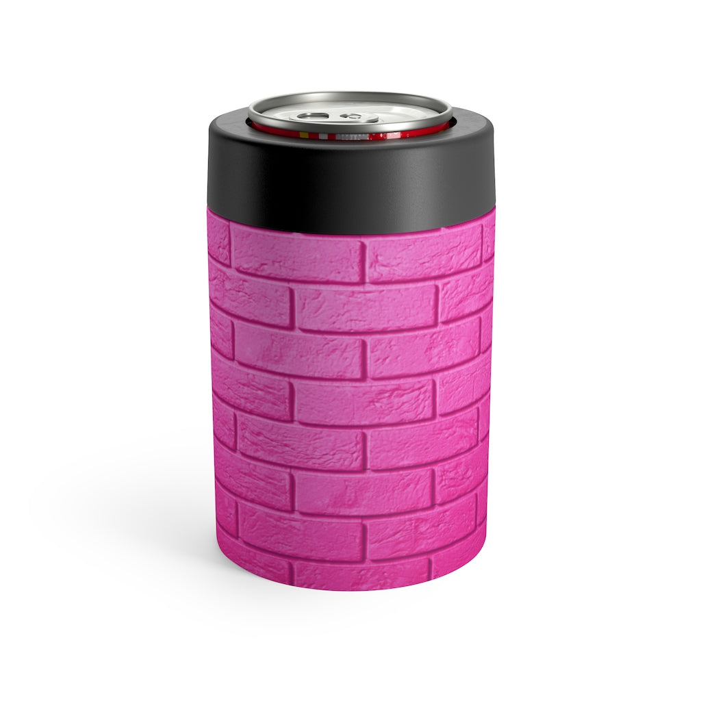 Pink Brick Koozie