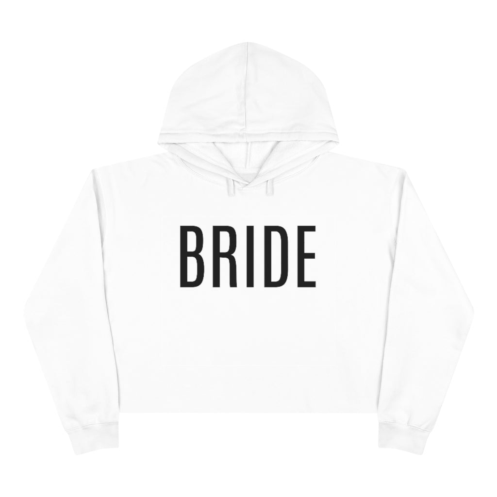 Bride Crop Hoodie