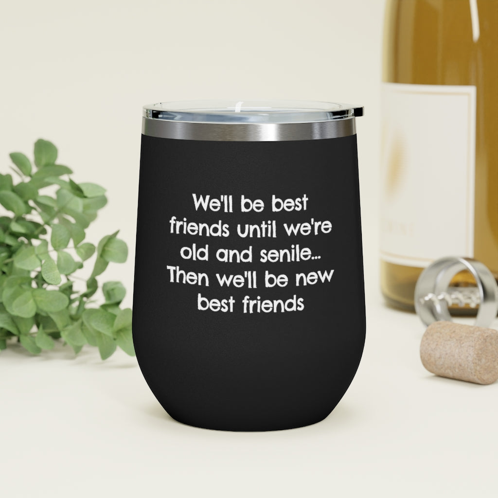 Best Friends Wine Tumbler
