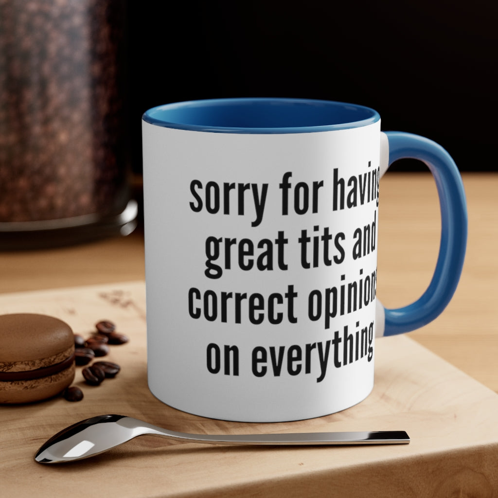 Great Tits Correct Opinions Mug