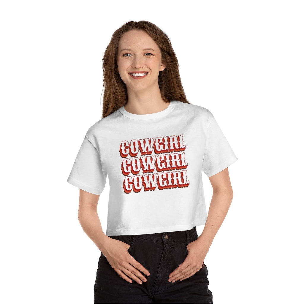 Cowgirl Cropped T-Shirt