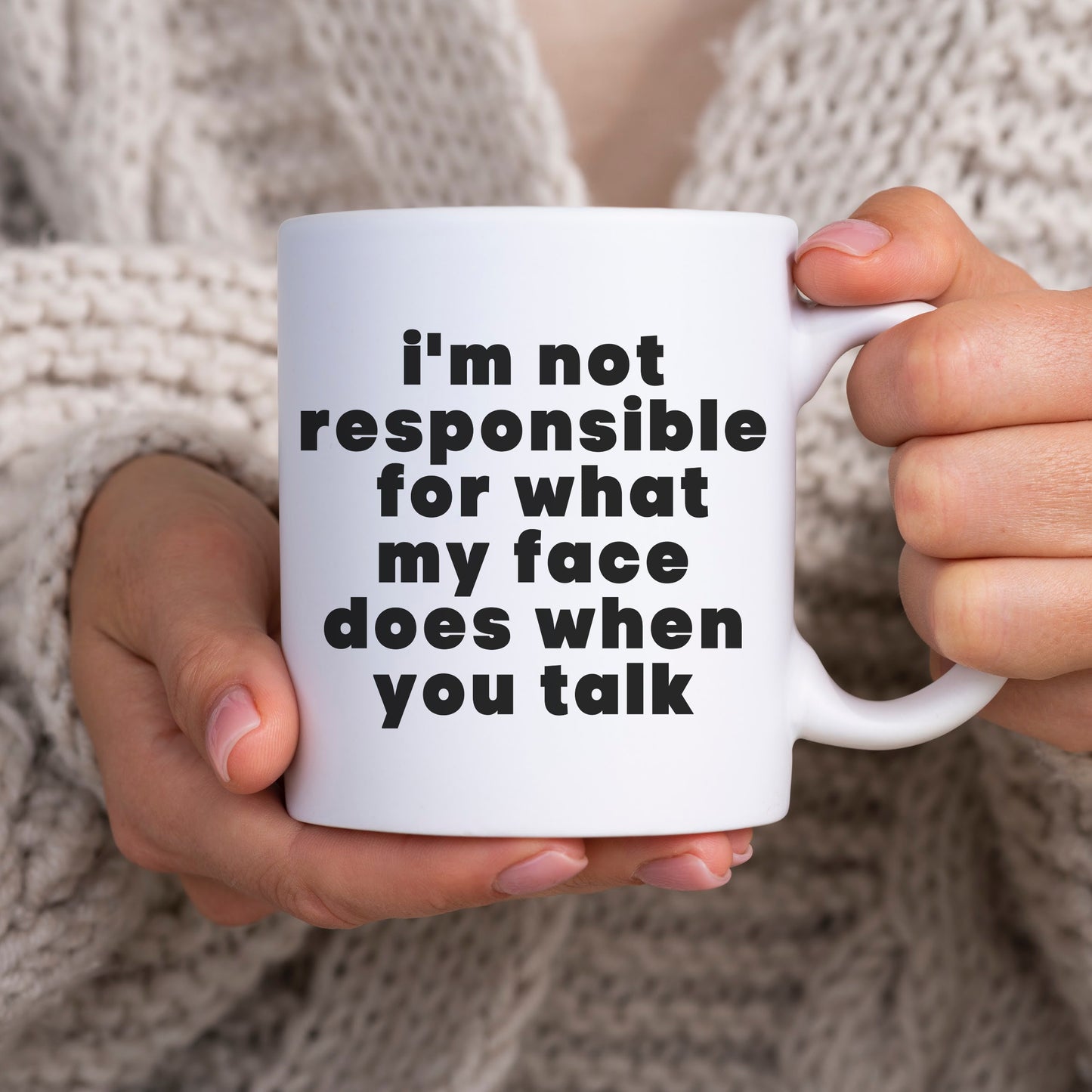 Not Responsible Mug