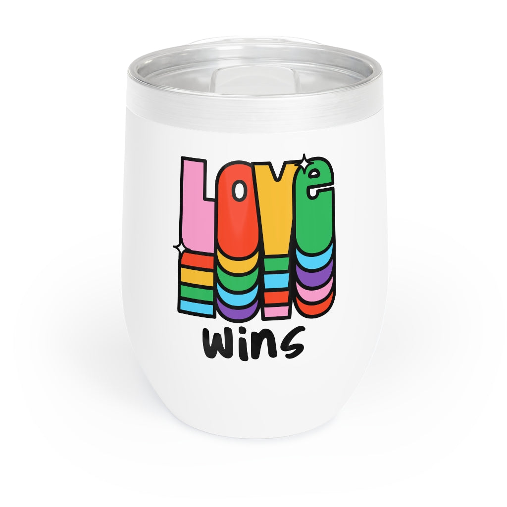 Love Wins Wine Tumbler