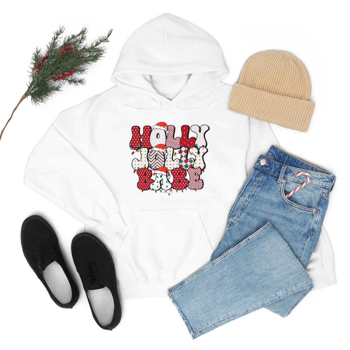 Holly Jolly Babe Hoodie