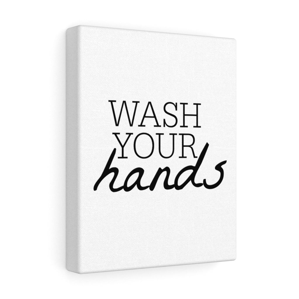 Wash Your Hands Canvas