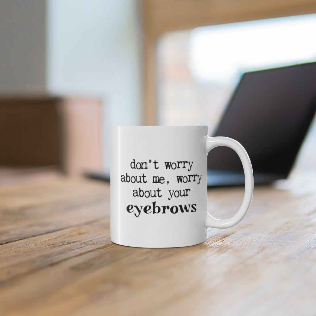 Funny Eyebrow Mug