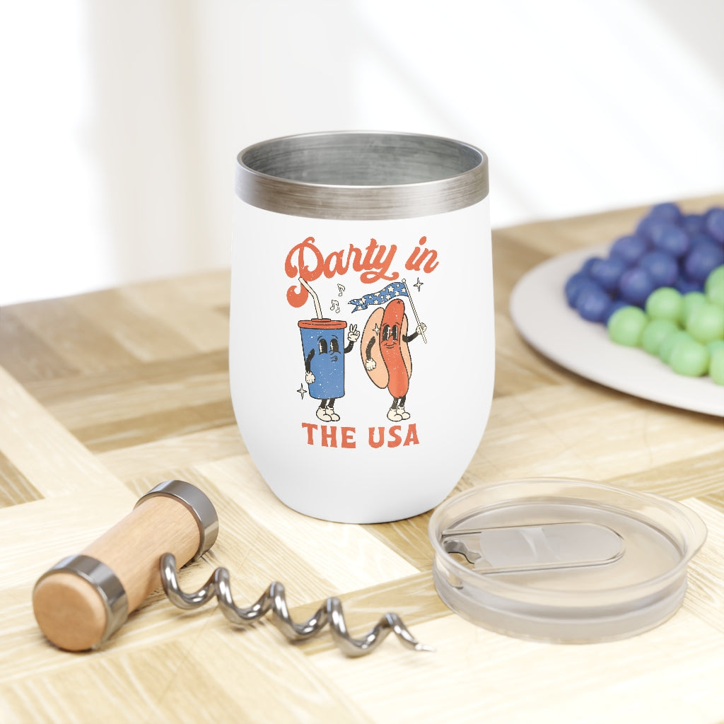 Party in the USA Wine Tumbler