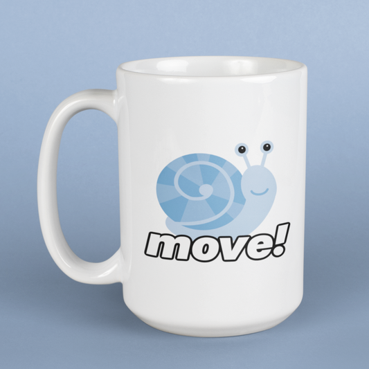 Move Snail Mug 15oz
