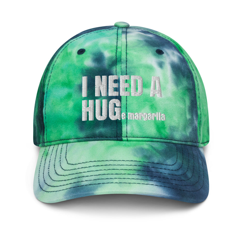 I Need a HUGe Margarita Tie Dye hat