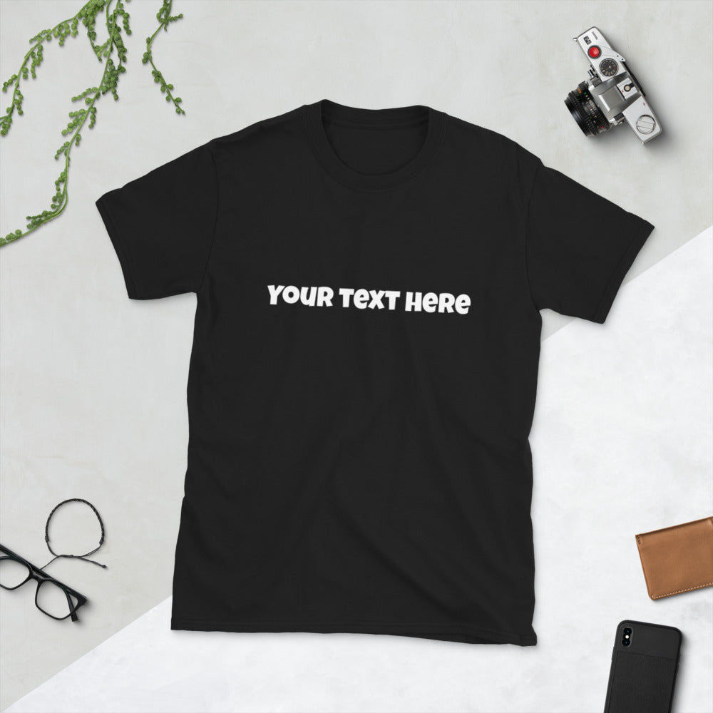 Personalized Text T-Shirt