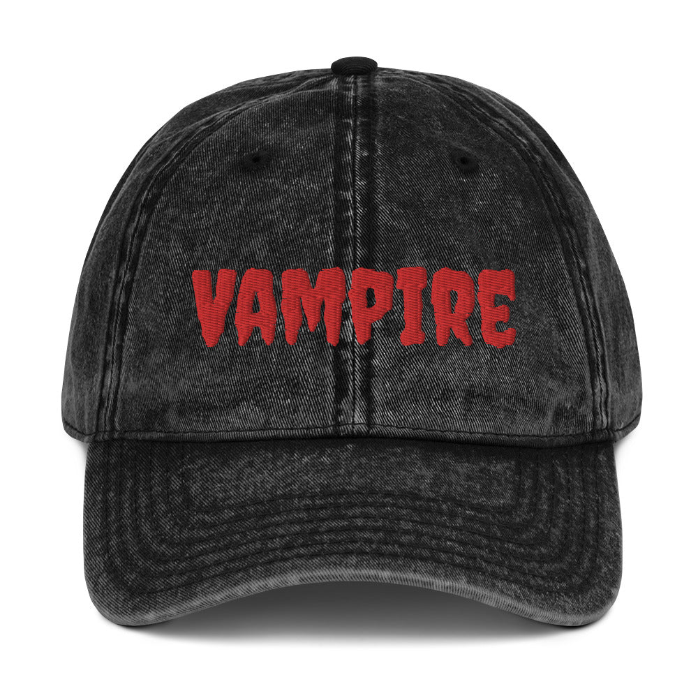 Vampire Vintage Hat